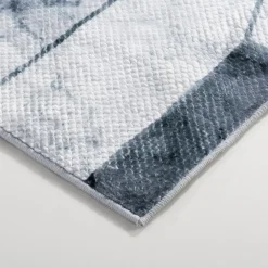 Chodniki|Dywany Z Krótkim Włosiem|inny Dywan geometryczny szary marmur PUERTO 80x150 cm