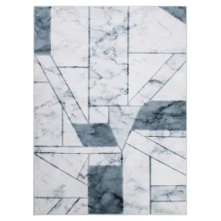Dywany Z Krótkim Włosiem|inny Dywan geometryczny szary marmur PUERTO 120x160 cm
