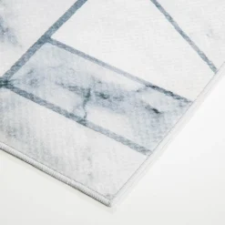 Dywany Z Krótkim Włosiem|inny Dywan geometryczny szary marmur PUERTO 120x160 cm