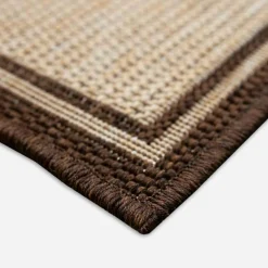 inny Dywan geometryczny z ramką LOTUS, beżowy, 80x150 cm