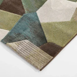 Dywany Z Krótkim Włosiem|inny Dywan geometryczny zielony SORRENTO 120x170 cm