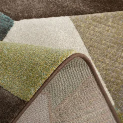 Dywany Z Krótkim Włosiem|inny Dywan geometryczny zielony SORRENTO 120x170 cm