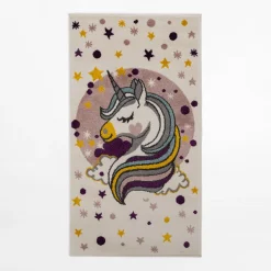 Dywany Dziecięce|Dywany|inny Dywan HAPPY wzór jednorożca 80x150 cm