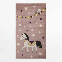 Dzieci inny Dywan HAPPY z konikiem 80x150 cm