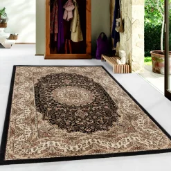 Dywany Z Krótkim Włosiem| Dywan KASHMIR CZARNY 200x290 cm