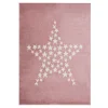 Dywany Dziecięce|Dywany| Dywan KIDS GWIAZDA różowy 120x170 cm