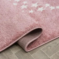 Dywany Dziecięce|Dywany| Dywan KIDS GWIAZDA różowy 160x230 cm