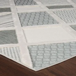 Dywany Z Krótkim Włosiem|inny Dywan kremowo-szary MADERA 120x170 cm