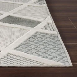 Dywany Z Krótkim Włosiem|inny Dywan kremowo-szary MADERA 120x170 cm