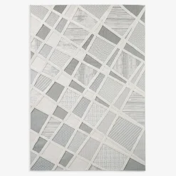 inny Dywan kremowo-szary MADERA 160x230 cm