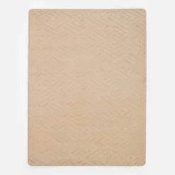 Dywany Z Krótkim Włosiem| Dywan kremowy DOVER 3D 120x160 cm