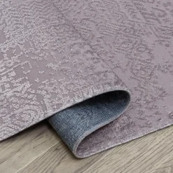 Dywan loftowy z połyskiem różowy STELLA 160x230 cm