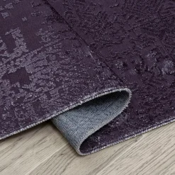 Dywany Z Krótkim Włosiem| Dywan loftowy z połyskiem szary STELLA 120x170 cm