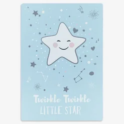 Dywany Dziecięce|Dywany| Dywan niebieski z gwiazdką PLAY 100x150 cm