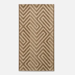 Chodniki|Dywany Zewnętrzne| Dywan nowoczesny beżowy JUTA 80x150 cm