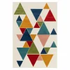 Dywany Zewnętrzne|Dywany Zewnętrzne| Dywan nowoczesny 3D w trójkąty PICTO 123x170 cm