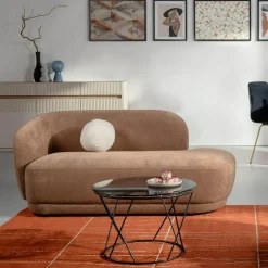 inny Dywan nowoczesny miedziano-złoty CANNES 120x160 cm