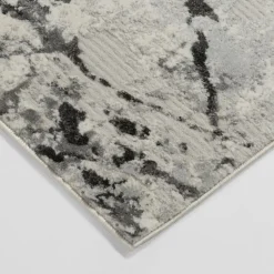 Dywan nowoczesny szary BRONTE 80x150 cm