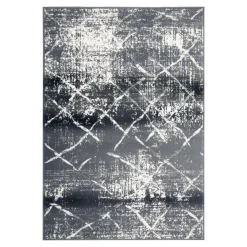 Dywany Z Krótkim Włosiem| Dywan nowoczesny szary SUMATRA 160x230 cm