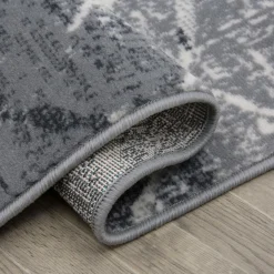 Dywany Z Krótkim Włosiem| Dywan nowoczesny szary SUMATRA 120x170 cm