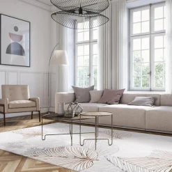 inny Dywan nowoczesny w liście, 160x230 cm