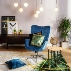 Dywan nowoczesny ze złotym wzorem BELLAGIO 200x300 cm