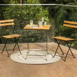 Dywan okrągły boho beżowy GINO 120 cm