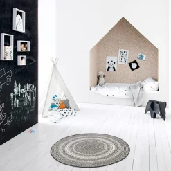 Dywan okrągły boho GINO 120 cm