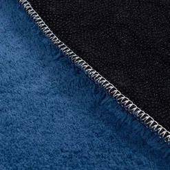 Dywany Shaggy| Dywan okrągły ciemnoniebieski PULY 80 cm