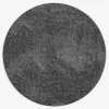 Dywan okrągły ciemnoszary CLEVER 130 cm