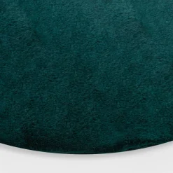 Dywany Rabbit|Dywany Shaggy|inny Dywan okrągły ciemnozielony RABBII 100 cm