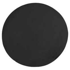 Dywany Rabbit|Dywany Shaggy| Dywan okrągły czarny RABBII 90 cm