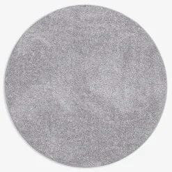 Dywany Z Krótkim Włosiem| Dywan okrągły jasnoszary CLEVER 130 cm
