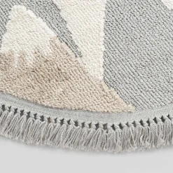 Dzieci inny Dywan okrągły NINA z misiem, 120 cm