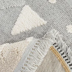 Dzieci inny Dywan okrągły NINA z misiem, 120 cm