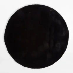 inny Dywan okrągły RABBIT, czarny, 120 cm