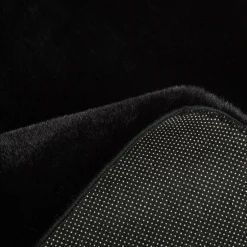 inny Dywan okrągły RABBIT, czarny, 120 cm