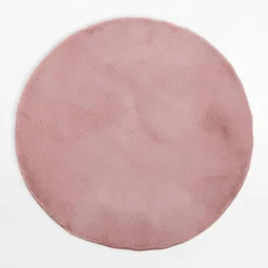 Dywany Z Krótkim Włosiem|inny Dywan okrągły RABBIT, różowy, 120 cm