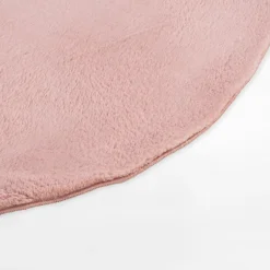 Dywany Z Krótkim Włosiem|inny Dywan okrągły RABBIT, różowy, 120 cm