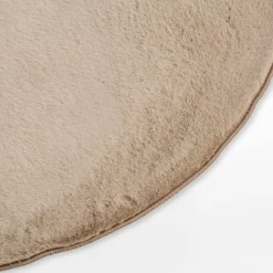 Dywany Shaggy|inny Dywan okrągły RABBIT, taupe, 120 cm
