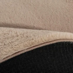 Dywany Shaggy|inny Dywan okrągły RABBIT, taupe, 120 cm