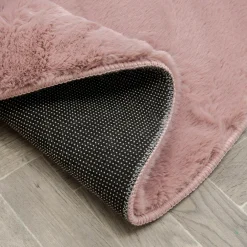 Dywany Dziecięce|Dywany| Dywan okrągły różowy RABBII 90 cm