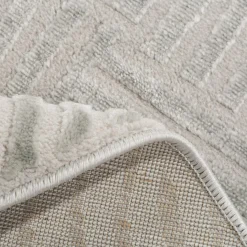 inny Dywan okrągły srebrny SAHARA 120 cm