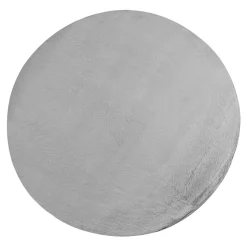 Dywan okrągły szary RABBII 90 cm