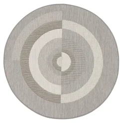 inny Dywan okrągły szary TOSCA 120 cm