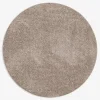 Dywany Z Krótkim Włosiem| Dywan okrągły taupe CLEVER 130 cm