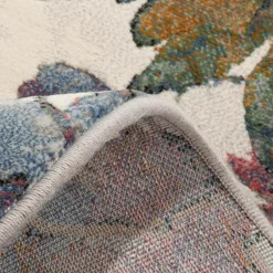 Dywany Z Krótkim Włosiem|inny Dywan okrągły w kwiaty SORRENTO 160 cm