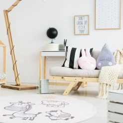 Dywany Dziecięce|Dywany|inny Dywan okrągły ŻYRAFA MUUM 120 cm