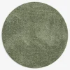 Dywany Z Krótkim Włosiem| Dywan okrągły zielony CLEVER 130 cm