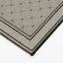 Dywan płaskotkany szary JUTA 80x150 cm